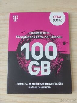 P: Limitovaná edice SIM Twist T-Mobile 100GB-300 kč v ceně