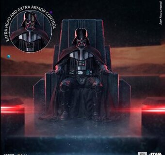 Darth Vader on throne 1/4