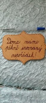 Dřevěná dekorace