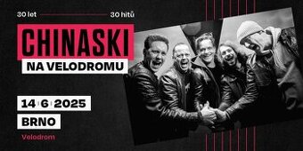 Chinaski 14.6.2025 Brno