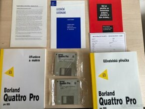 Borland Quattro Pro 5.0 pro DOS - 1