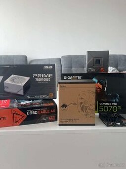 Herní PC – RTX 5070 Ti, Ryzen 5 7600X, 32GB DDR5, 1TB NVMe