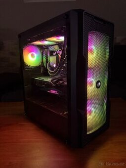 💻 Výkonný herní PC – Ryzen 5 5600X, RTX 3080, 32GB RAM, 1TB