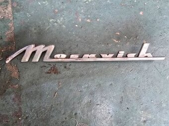 Moskvich nápis na auto - 1