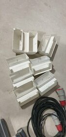 Koleno vertikální, hranaté 90° 220 x 90 mm DALAP 960 8ks