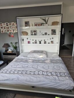 Sklápěcí postel BED CONCEPT 1 - bílá, 180x200 cm