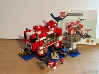 Lego Minecraft 21270 houbový domček kompletné s návodom