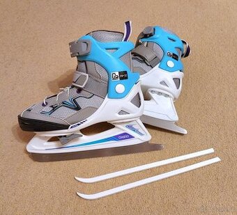 Lední brusle Oxelo nastavitelné vel. 29-32