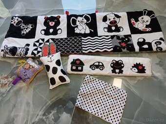 mantinel plus hračky kontrastní