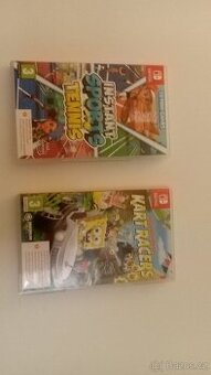 Dvě hry pro konzoli Nintendo Switch