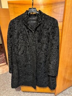 Vintage kožich z ovčí kožesiny