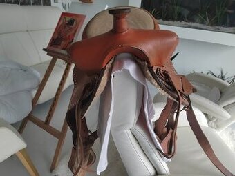 koně, western sedlo