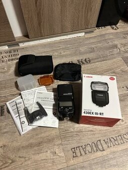 Externí blesk Canon Speedlite 430EX III-RT