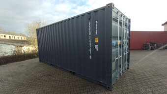 Lodní  20  ft HC  kontejner po jedné cestě barva antracit