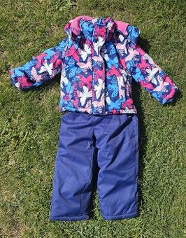 Dětská souprava na lyže, zimní souprava vel.80, top stav