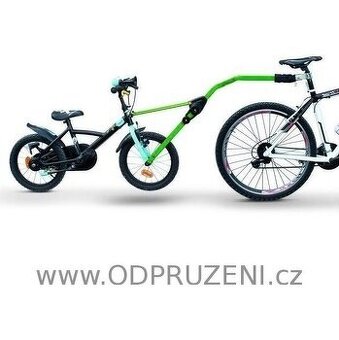 Tažná tyč na kolo Trail Angel Peruzzo - zelená