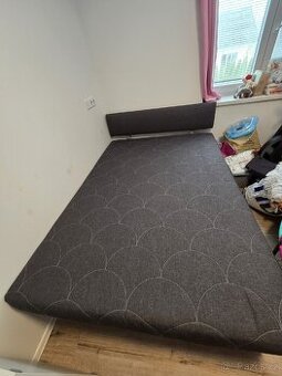 Postel 140x200 cm s úložným prostorem