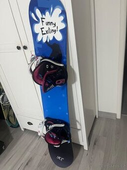 Prodám nový snowboard 139cm., Gravity či Burton vazani.