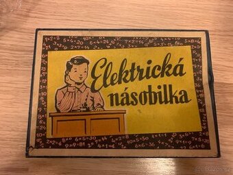 Retro hra - elektrická násobilka