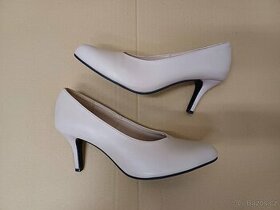 Béžové lodičky vel.40