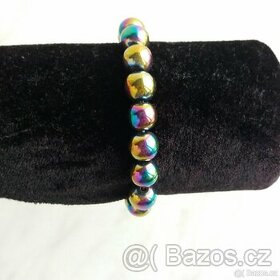 Náramek - benzinový hematit