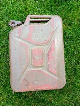 kanystr plechový 20l