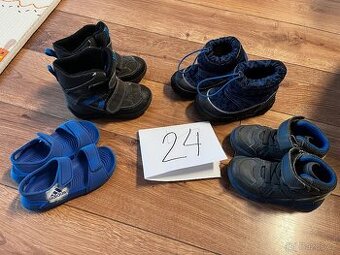 Boty Geox a Adidas 24