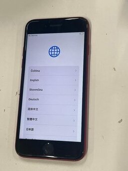 Mobilní telefon iPhone SE 64GB červená 2022