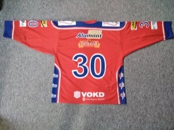 Prodám originál hraný brankářský hokejový dres