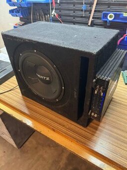 Subwoofer Hertz + Crunch zesilovač