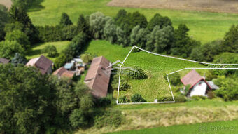 Stavební pozemek 1098 m² na klidném místě – Skuhrov u Havlíč