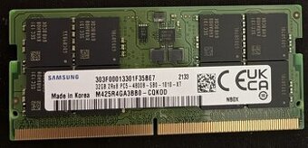 32GB modul DDR5 do notebooku SODIMM