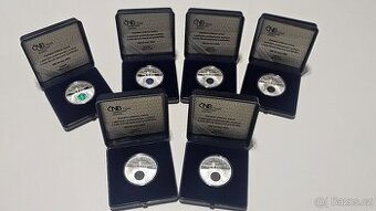 Stříbrná mince 500 Kč Letadlo ALBATROS PROOF