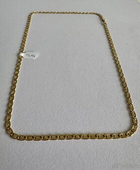 Zlatý řetěz 14K, 65 cm, 13,15 g