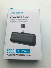 Powerbanka VEGER 5000 mAh pro iPhone, iPad