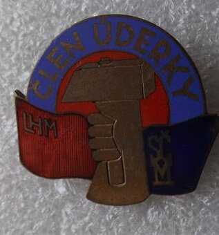 odznaky - SSM, ČSM, pionýři, svazáci, průkopníci, mláděž