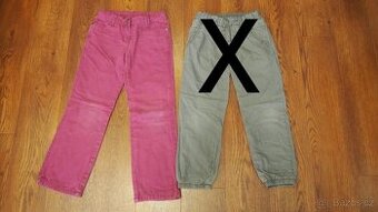 Dívčí kalhoty vel.122