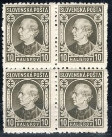 A. Hlinka 10 h 1939 4-blok 10 1/2