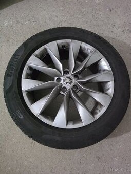 Originální ALU kola Škoda 8,0Jx19 5x112, ET: 45 + pneu