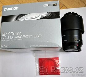 Tamron 90 mm f/2.8 Di Macro 1:1 USD,vnitřní zaostřo pro Sony