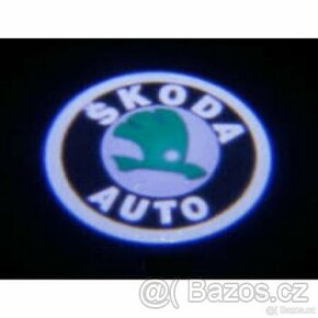 Led Logo Škoda do dveří - 1