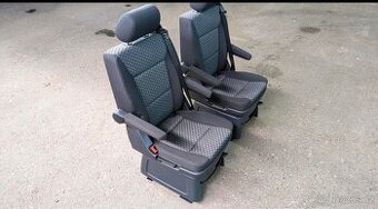 Nové sedadlo VW Multivan T5 T6 T6.1 látka Quadratic