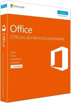 Office 2016 pro domácnosti a podnikatele - nepoužitý