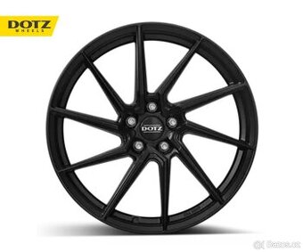 215/55R17 - Dotz Spa Black 7,5x17- 5x108, ET48, top stav
