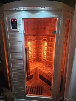 Rezervace-Bílá infrasauna Rohová pro 2 osoby