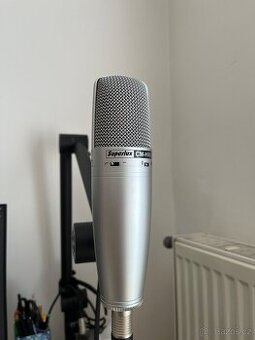 Predám set Superlux CMH8B + M-Audio M-Track Duo + pop filter - 1
