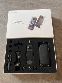 Outdoorová kamera Insta 360 X4 motorcycle bundle