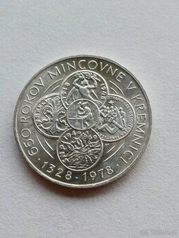 50 kčs 1978 - Kremnica