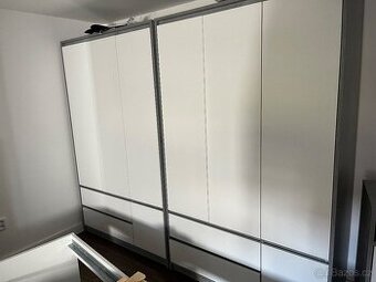 2x skříň, dekor beton - 1