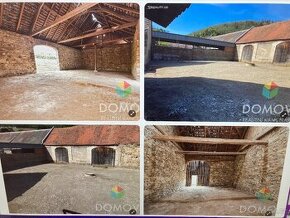 Pronajem par. plochy 350 m2 + 300 m2 sklad. plochy stodoly - 1